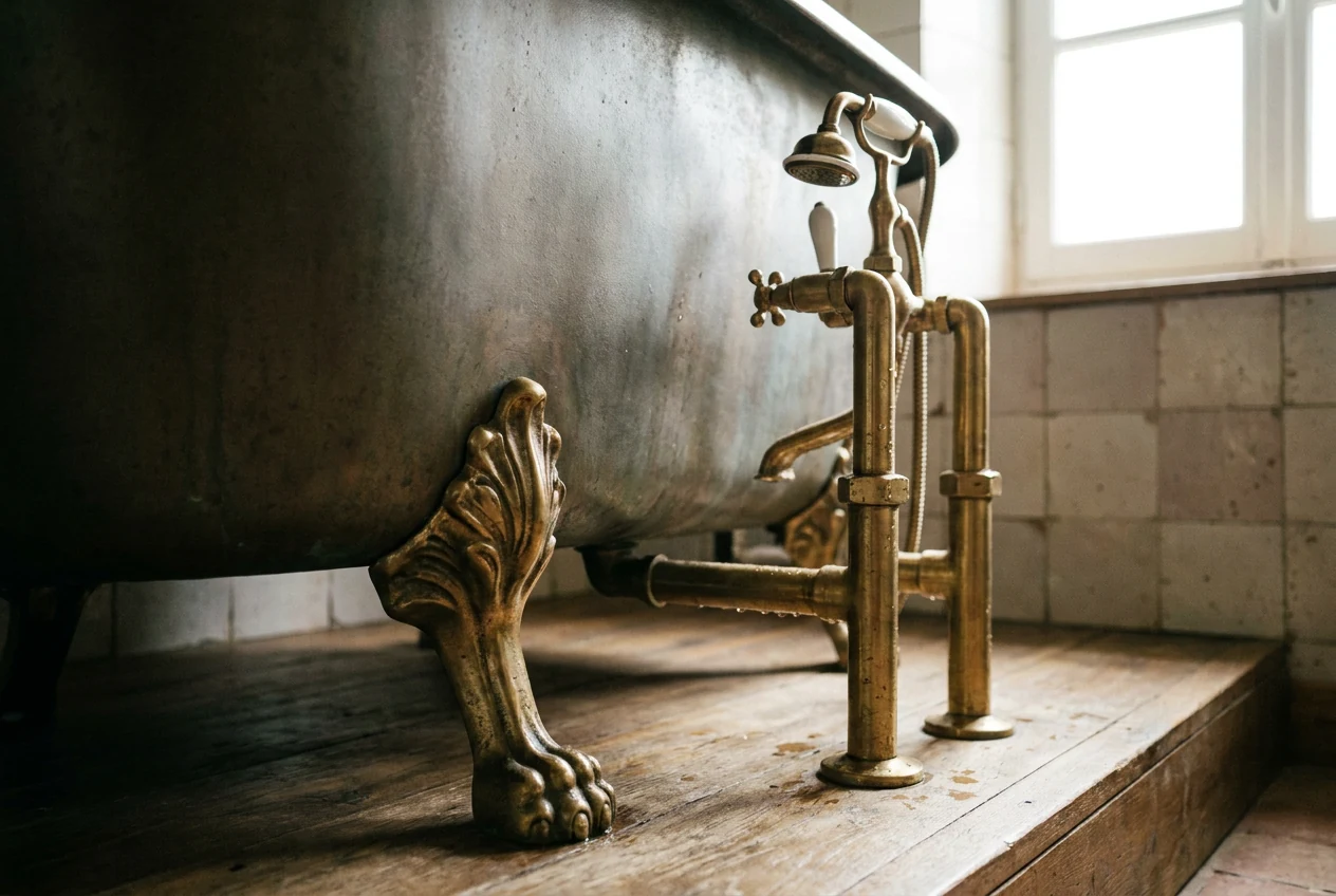 Baignoire vintage à Boves