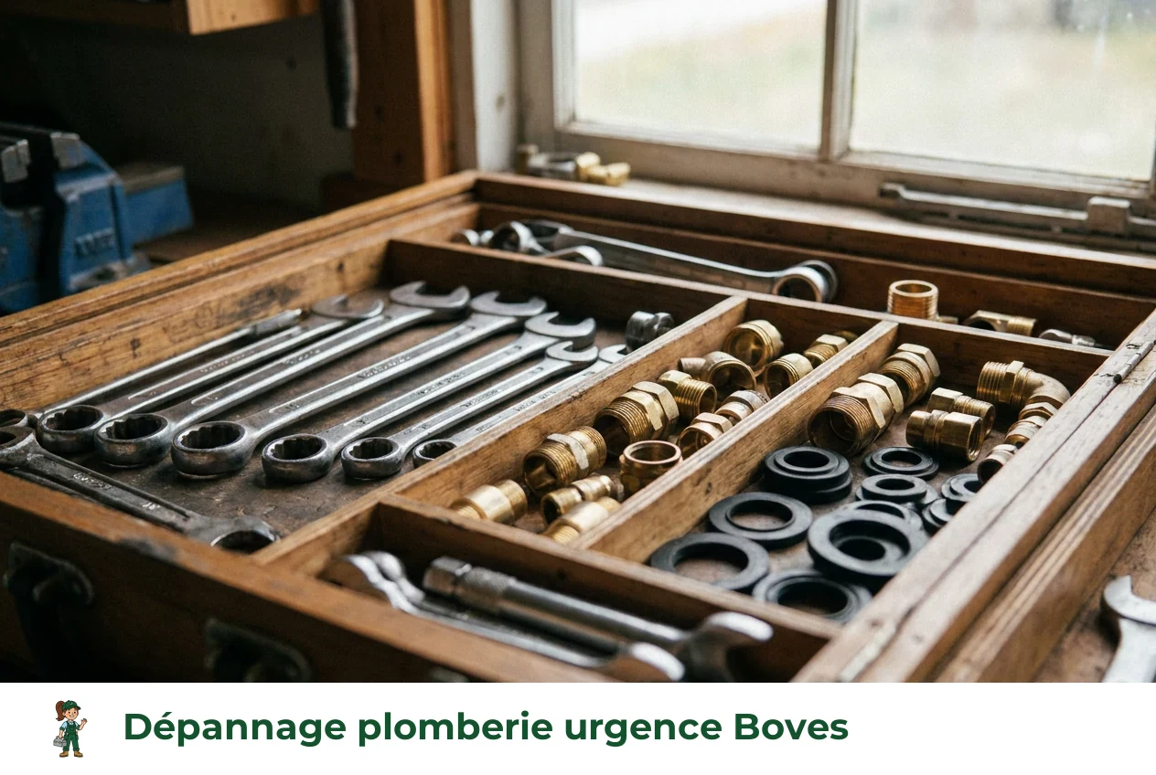 Dépannage plomberie urgence à Boves