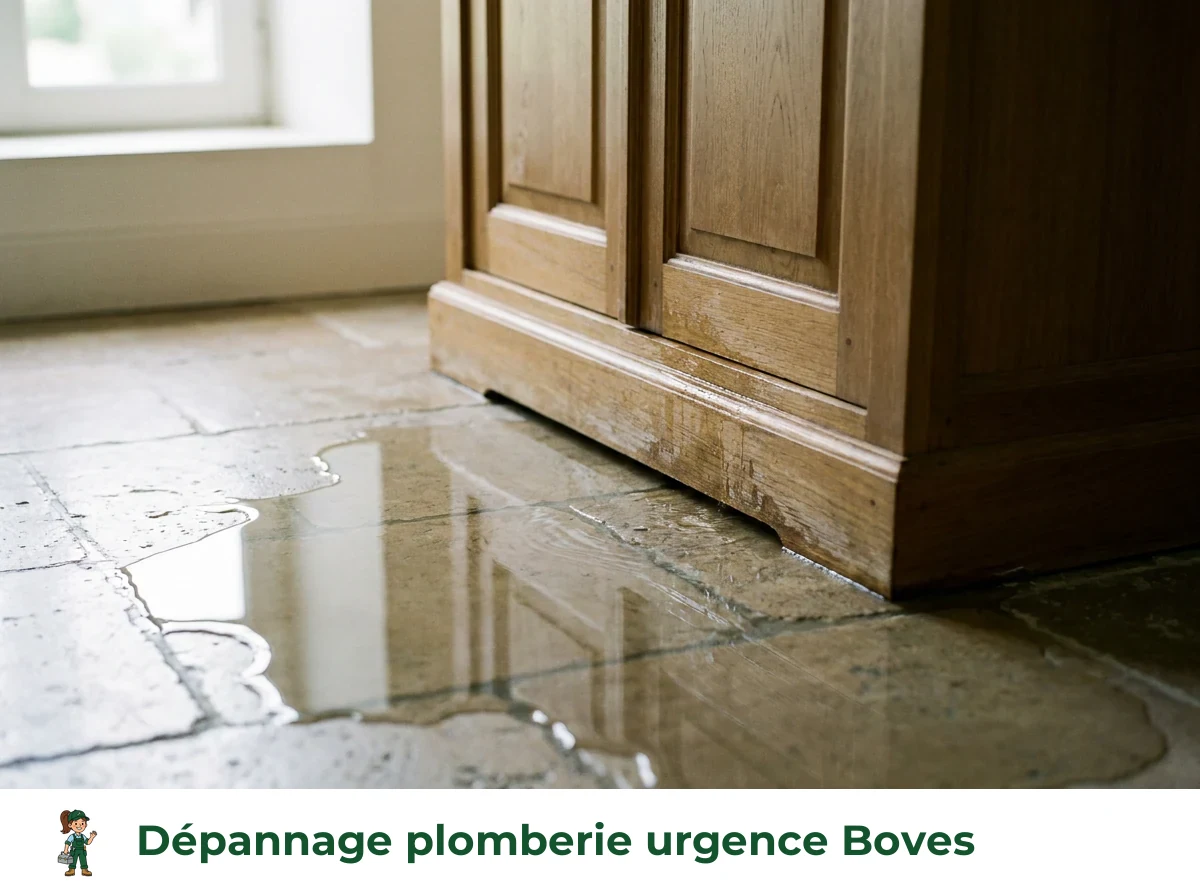 Dépannage plomberie urgence à Boves