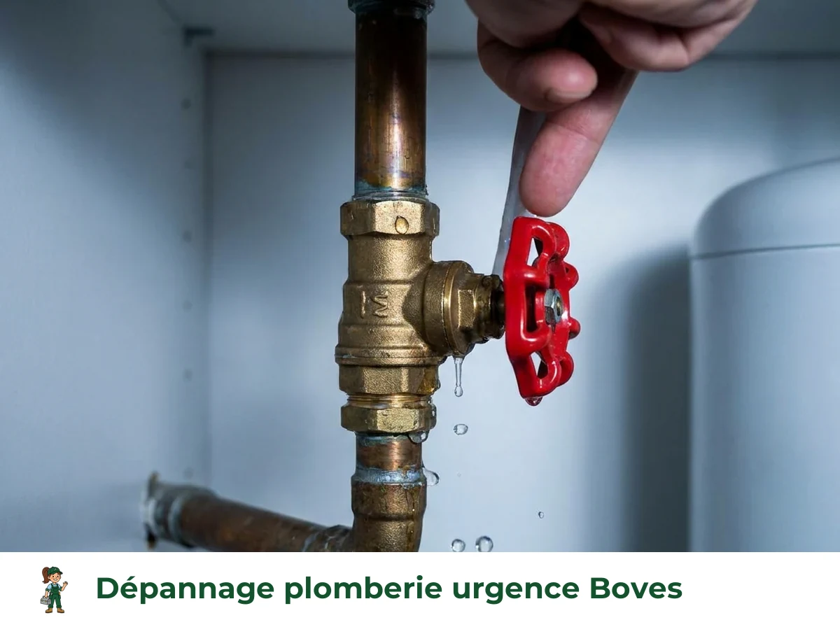 Dépannage plomberie urgence à Boves