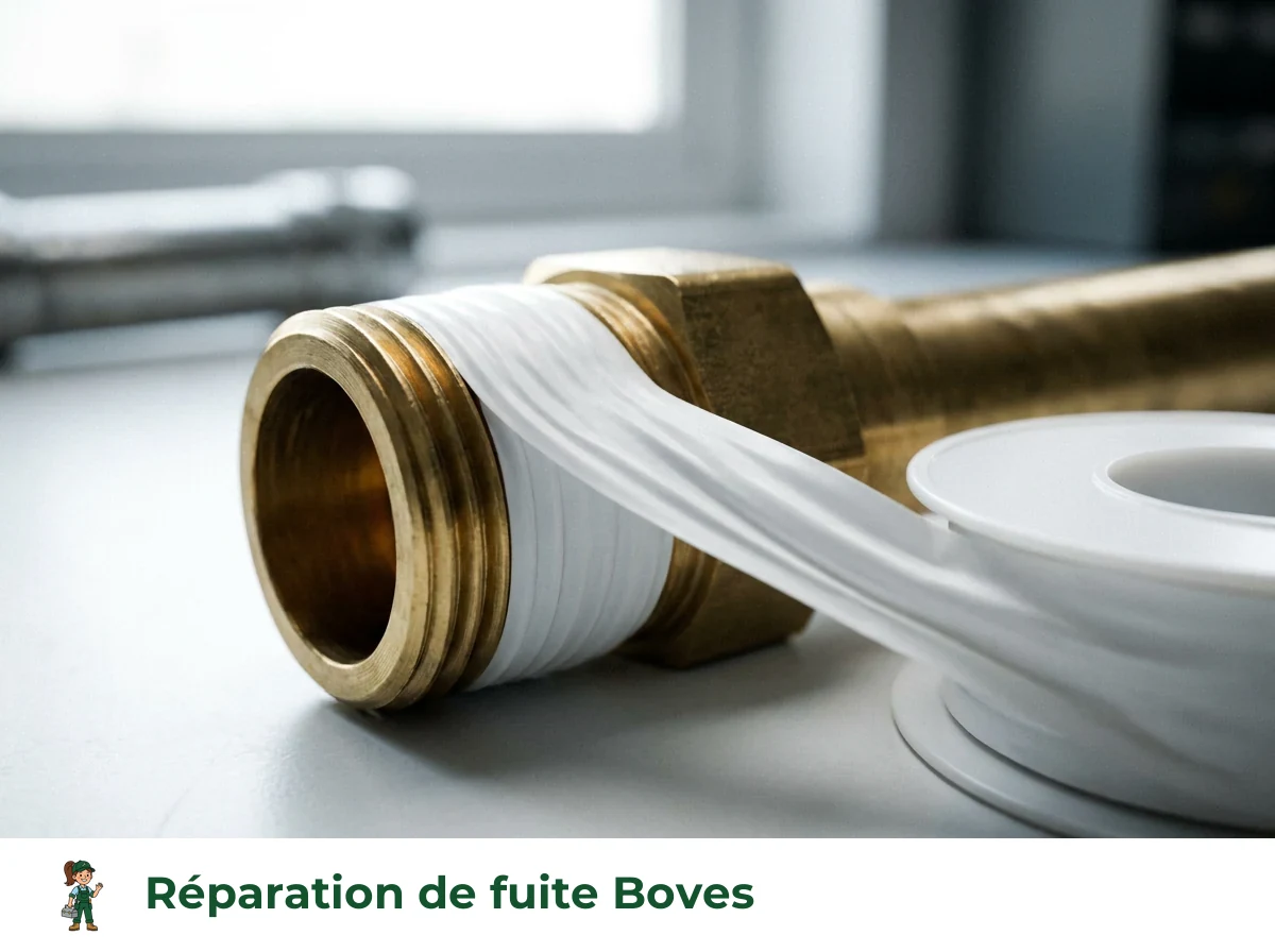 Réparation de fuite à Boves